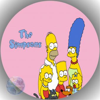 Tortenaufleger Esspapier Die Simpsons 20 