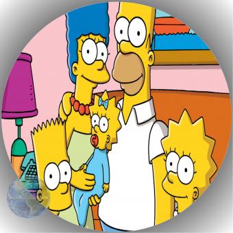 Tortenaufleger Fondant Die Simpsons 7 