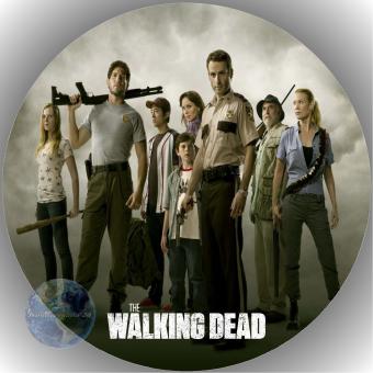 Tortenaufleger Fondant The Walking Dead 7 