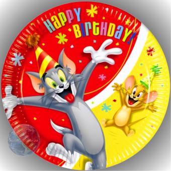 Tortenaufleger Esspapier Tom & Jerry 13 