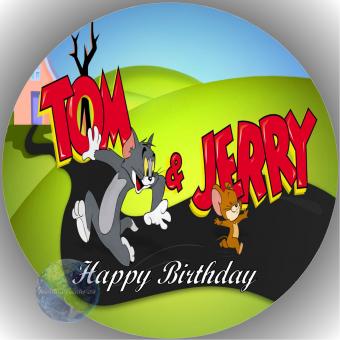 Tortenaufleger Fondant Tom & Jerry 4 