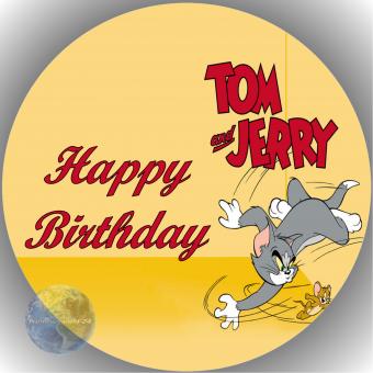 Tortenaufleger Fondant Tom & Jerry 9 