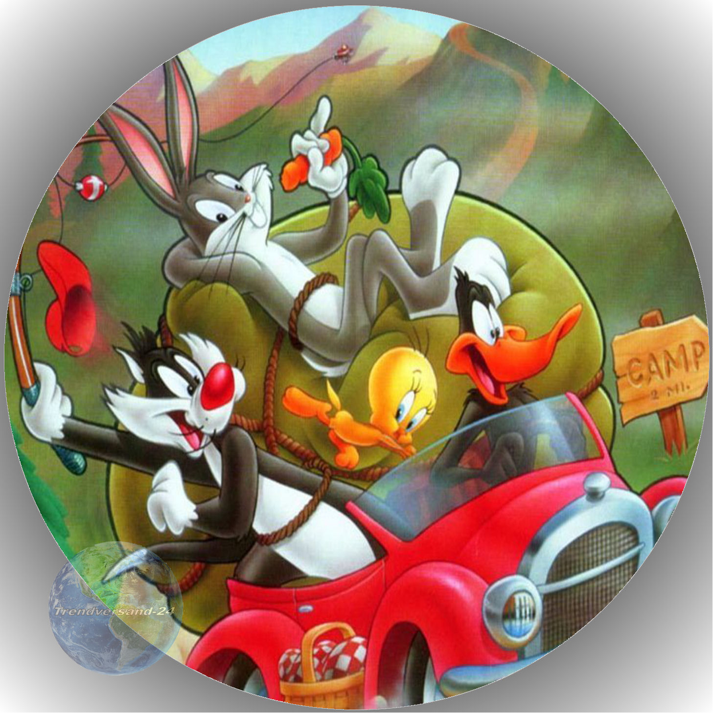 Tortenaufleger Tortenbild Looney Tunes N16 